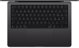 MacBook Pro14" M5 Space Black/M5-10C-CPU,10C-GPU/32GB/2TB SSD/BKey-ID-Deutsch/96W USB-C Power