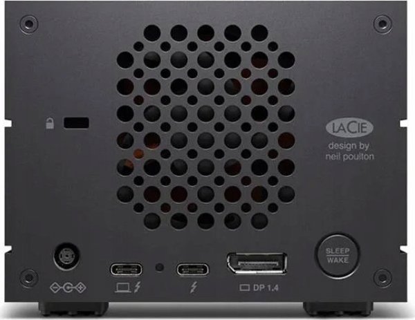 Macierz dyskowa LaCie LaCie 2BIG DOCK, 40 TB, 3.86 kg, Desktop, Black