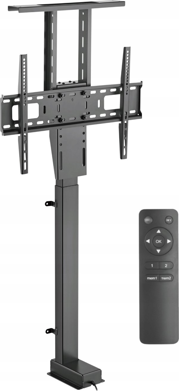 Ηλεκτρική βάση τηλεόρασης Maclean, TUYA, 37-80, VESA 600x400, max 60kg, MC-866T