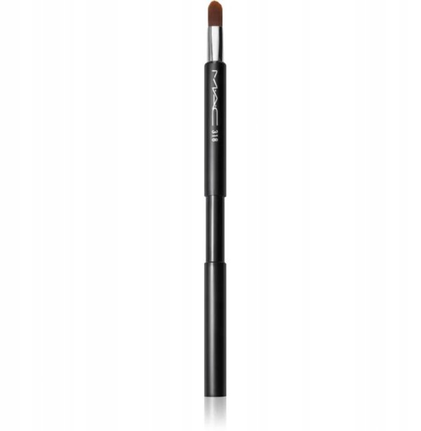 MAC MAC, Synthetic Retractable Lip Brush 318, Lipstick Metal Case For Women