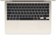 MacBook Air 13" M4 Starlight/M4-10C-CPU,8C-GPU/16GB/256GB SSD/BKey-ID-Franzosisch/30W USB-C Power