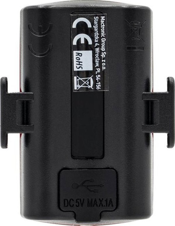 Mactronic Loop Πίσω Φως Ποδηλάτου LED 25lm, Επαναφορτιζόμενο USB-C