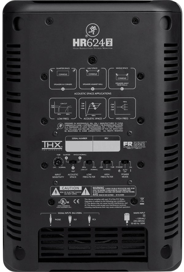 MACKIE 6in. 2-way High Resolution Studio Monitor