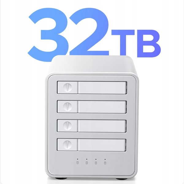 Macierz dyskowa Orico 8848RC3 DAS Series 4-zatokowa 2.5 HDD SSD - biala