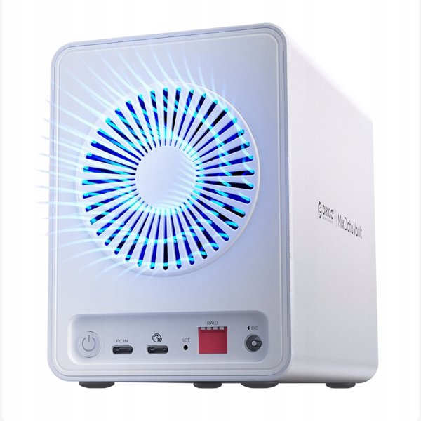 Macierz dyskowa Orico 8848RC3 DAS Series 4-zatokowa 2.5 HDD SSD - biala