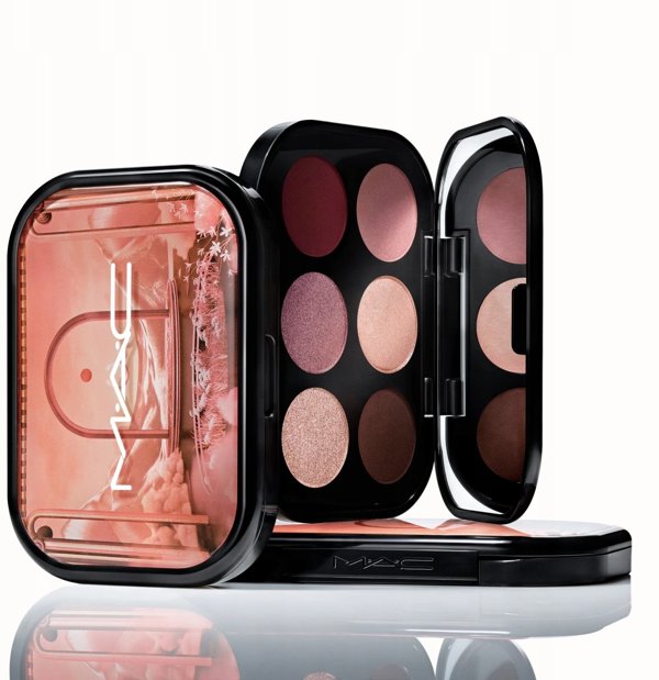 MAC, Connect In Colour, Eyeshadow Palette, Embedded in Burgundy, 6 Shades, 6.25 g For Women