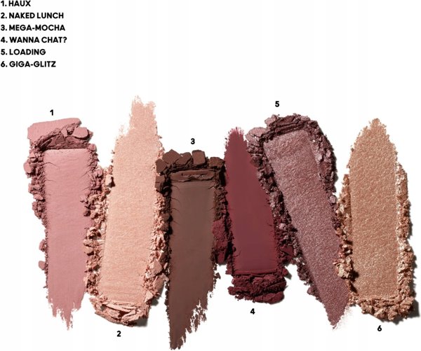 MAC, Connect In Colour, Eyeshadow Palette, Embedded in Burgundy, 6 Shades, 6.25 g For Women