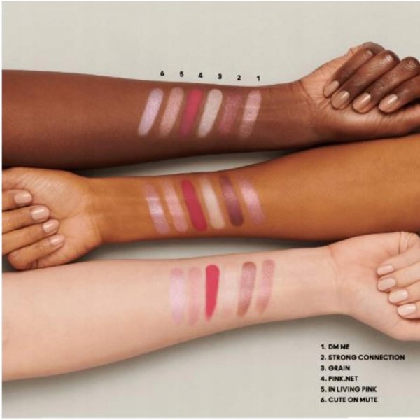 MAC, Connect In Colour, Eyeshadow Palette, Rose Lens, 6 Shades, 6.25 g For Women