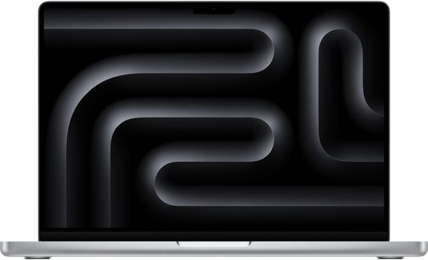 MacBook Pro14" Silver/M4Pro-12C-CPU,16C-GPU/24GB/1TB SSD/BKey-ID-Deutsch/Nanotexturglas/96W USB-C Power