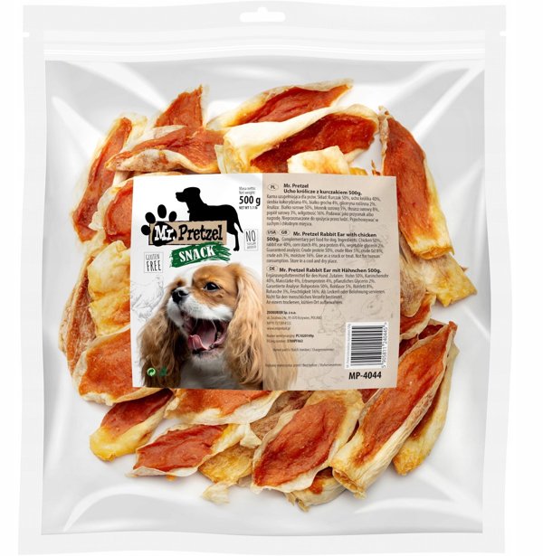 Maced Mr. Pretzel Αυτιά κουνελιού με κοτόπουλο 500g