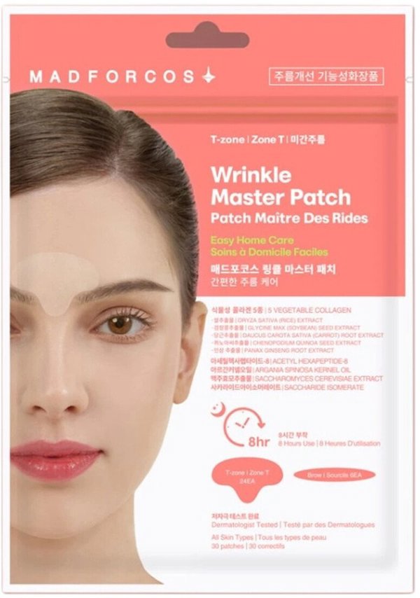 MADFORCOS_Wrinkle Master Patch T Zone plasterki na zmarszczki 36szt
