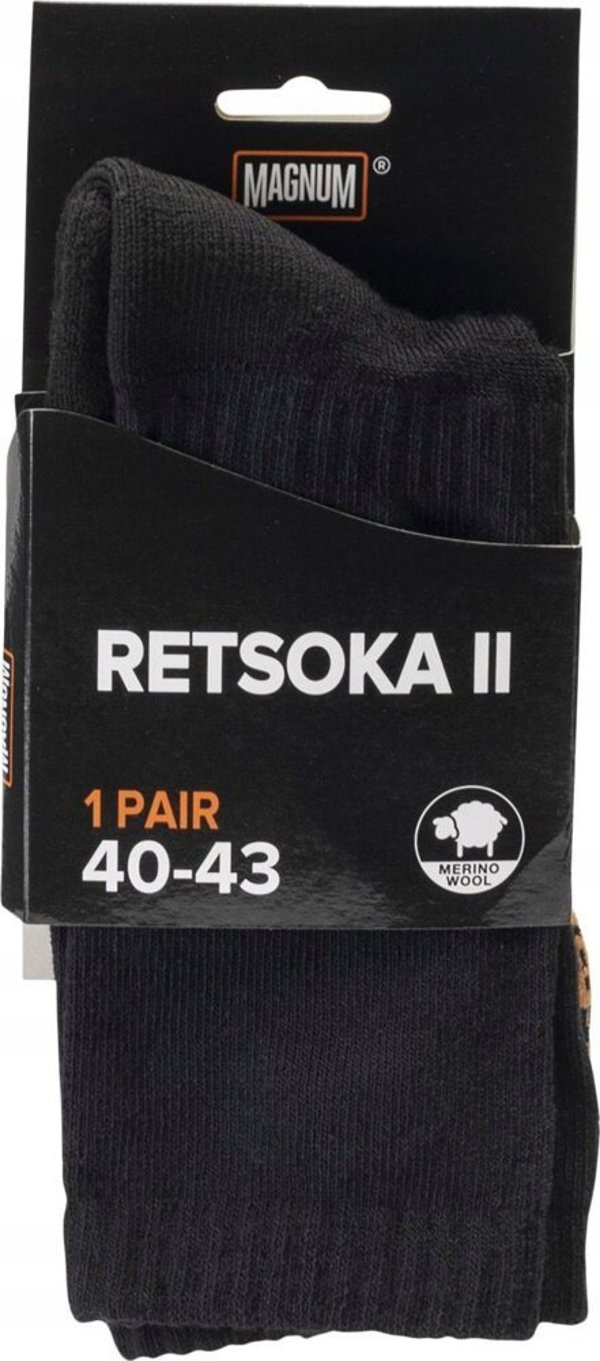 Magnum Ανδρικές κάλτσες σκι ψηλές Magnum Retsoka II Μαλλί Merino μέγεθος 40-43