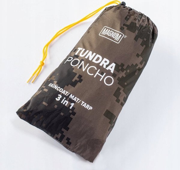 Magnum Tundra Poncho – Αδιάβροχη Κάπα Πολλαπλών Χρήσεων, 115x140cm, Πολυεστέρας