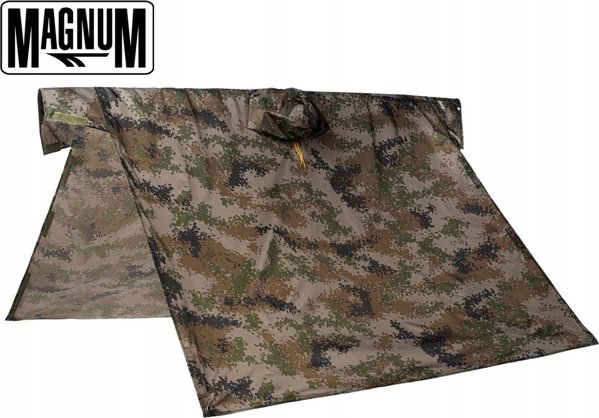 Magnum Tundra Poncho – Αδιάβροχη Κάπα Πολλαπλών Χρήσεων, 115x140cm, Πολυεστέρας
