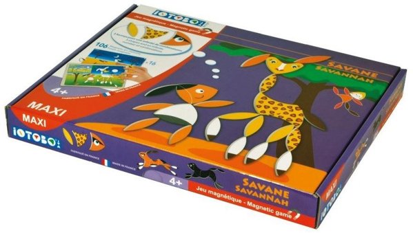 Magnetinis žaidimas, Savana Maxi, 4+