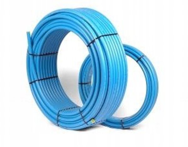 Magnaplast Rura PE niebieska 63 x 3,8 PE100 SDR17 PN10 (100m)