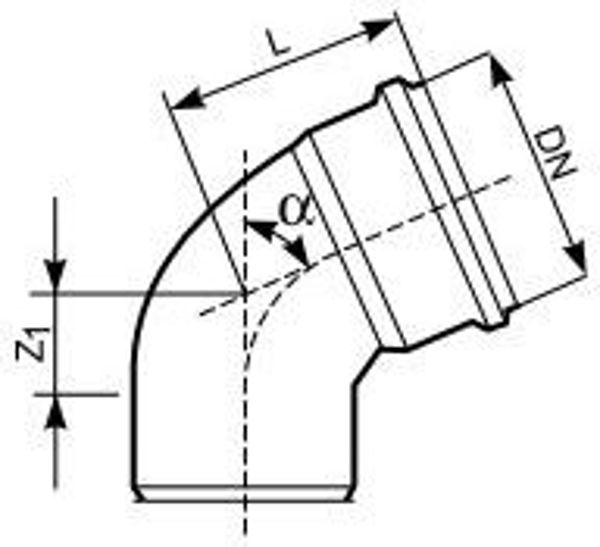 Magnaplast Kolano KGB 250/30 (24110)
