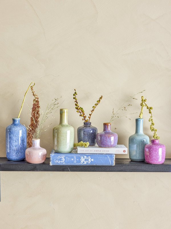 Maien Vase, Multifarvet, Stentøj