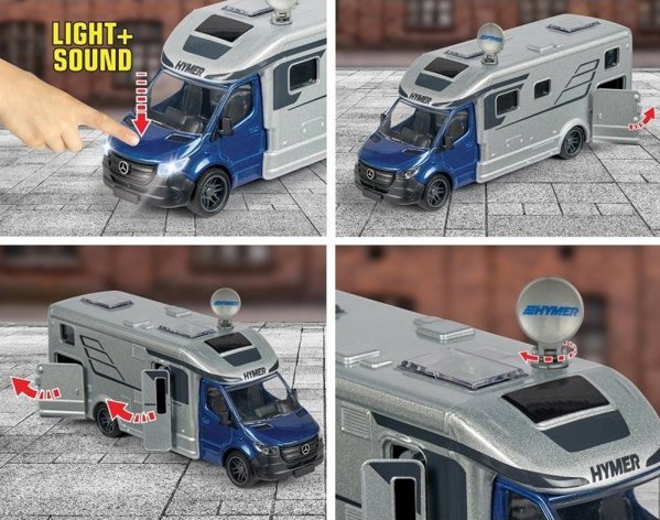 Majorette MAJORETTE Grand Hymer B-Class Camper 19εκ