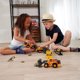 Majorette Grand Volvo Εκσκαφέας 21εκ. με Φως και Ήχο, Μεταλλική Καμπίνα