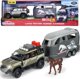 Majorette Grand Land Rover Σετ Μεταφοράς Αλόγου Με Φως & Ήχο 25cm
