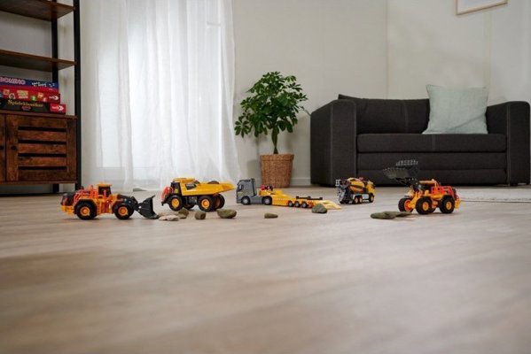 Majorette Grand Dump Φορτηγό Volvo R45D 20cm με Ήχο & Φως