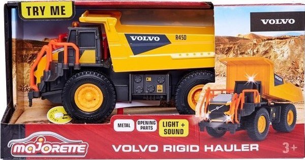 Majorette Grand Dump Φορτηγό Volvo R45D 20cm με Ήχο & Φως