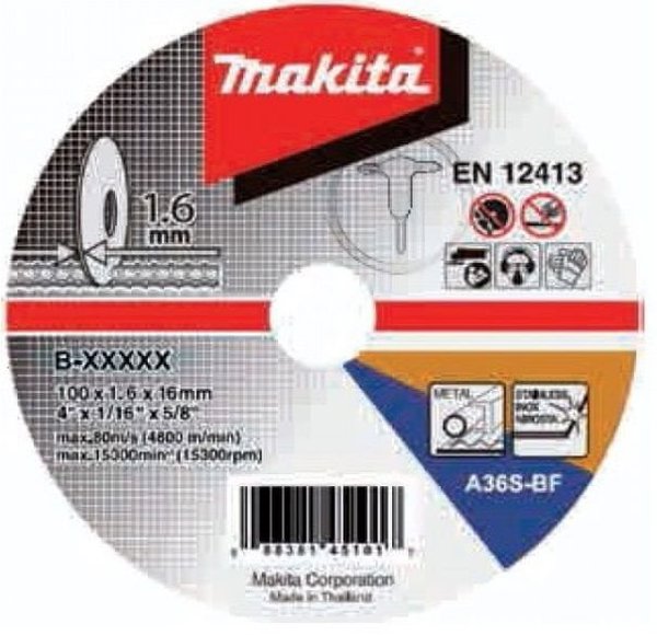 Makita CUTTING DISC 125X1.6MM B-4693 MAKITA
