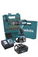 Makita Accum. screwdriver-drill 18V 2x3.0Ah, 50/27Nm, Makita + B-49373