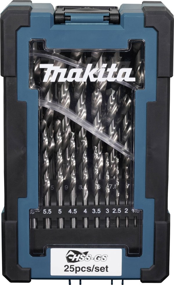 Makita D-78368 Metallbohrer-Set HSS-GS 25-tlg.