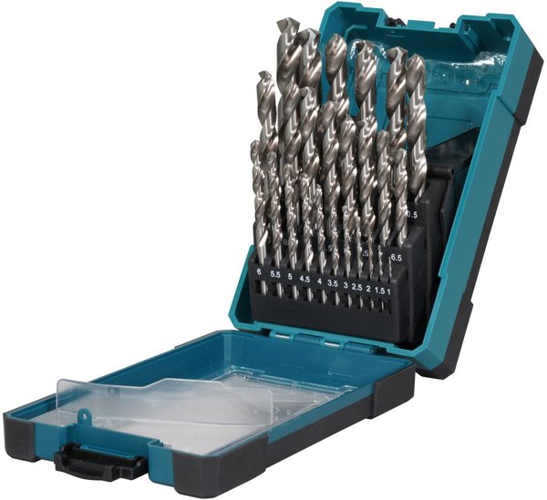Makita D-78368 Metallbohrer-Set HSS-GS 25-tlg.