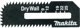 Makita Makita B-49703 Dry Wall Saw Blade  2pcs