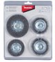 Makita Rundbürsten-Set 4tlg. Stahl