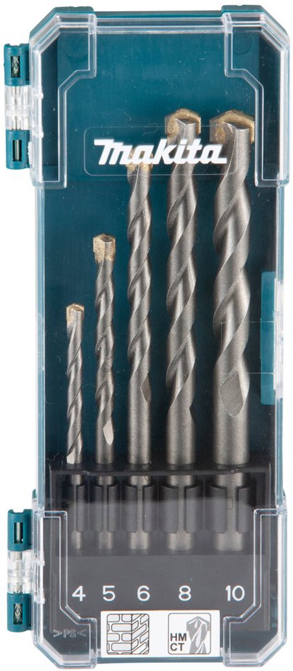 Makita Makita D-72877 Stone Drill Set 4-10mm