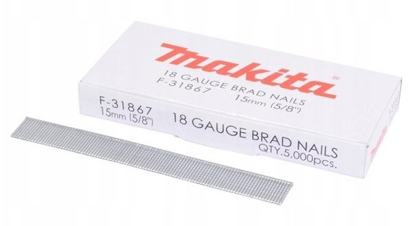 Makita Καρφιά Βελονάκια για AF505, 15mm, 5000τμχ