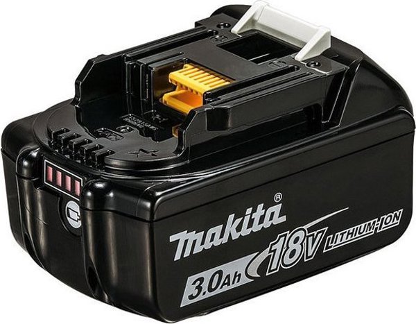 Makita BL1830B Επαναφορτιζόμενη Μπαταρία Li-Ion 18V 3.0Ah (1 Τεμάχιο)