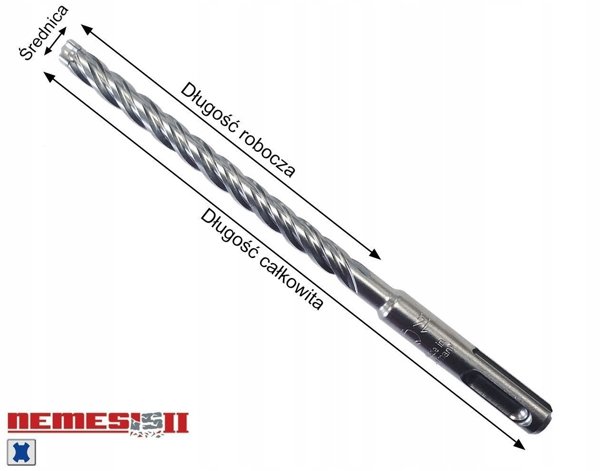 Makita NEMESISII SDS-PLUSBohrer 14x165