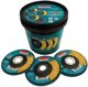 Σετ γυαλόχαρτα MAKITA 15 τεμαχίων P40/P60/P80 κουβάς