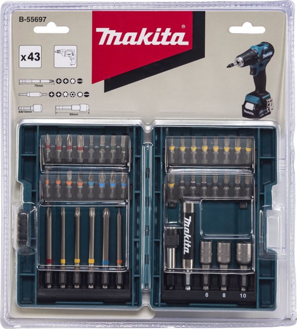 Σετ κατσαβιδιών Makita MAKITA B-55697 43 τεμ. 12944496 88381481359