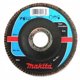 Makita MAKITA SCIERNICA LISTKOWA CORUNDUM 125x22,23mm P120 ALUMINIUM, STAL, METAL, DREWNO