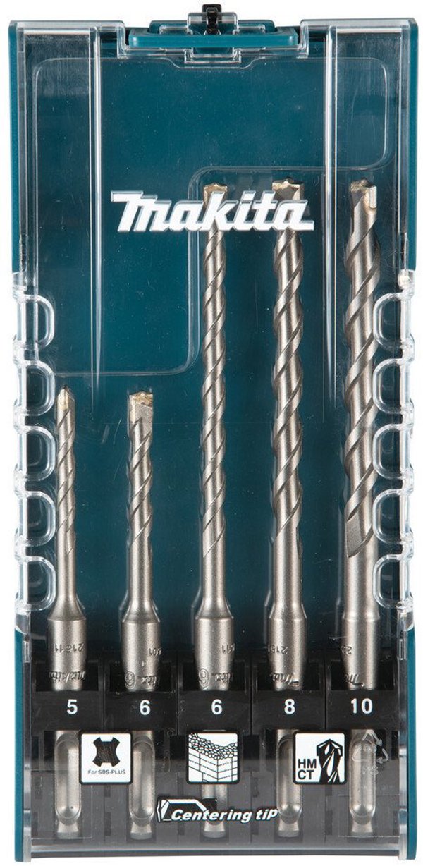 Makita SDS-PLUS Betonbohrer-Set 5tlg.
