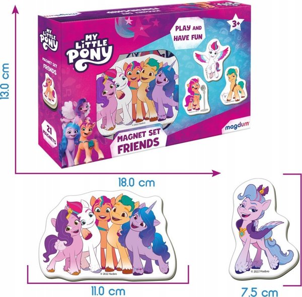 Maksik Meganesy My Little Pony Przyjaciele ME5031-22