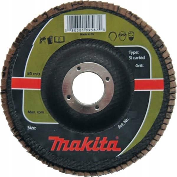 Makita Sciernica listkowa SI CARBID 125x22,23mm P120