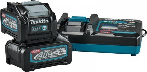 Makita Akumuliatoriaus ir ikroviklio komplektas MAKITA 40V Max XGT 4,0Ah