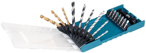 Makita Bohrer- Bit-Set 17-tlg.