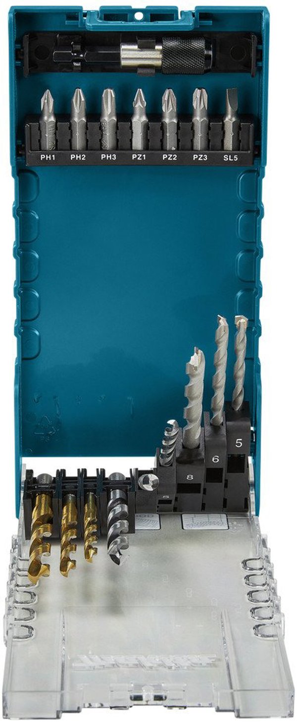 Makita Bohrer- Bit-Set 17-tlg.