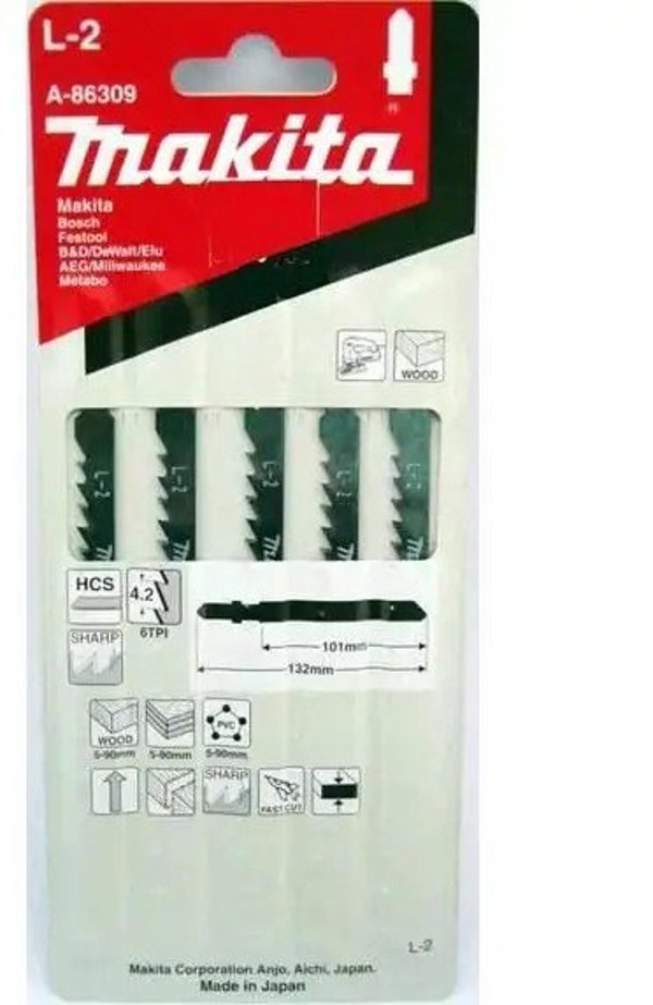 Makita A-86309 Stichsägeblatt L-2