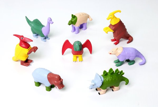 Malblo magnetic mini dinozaury