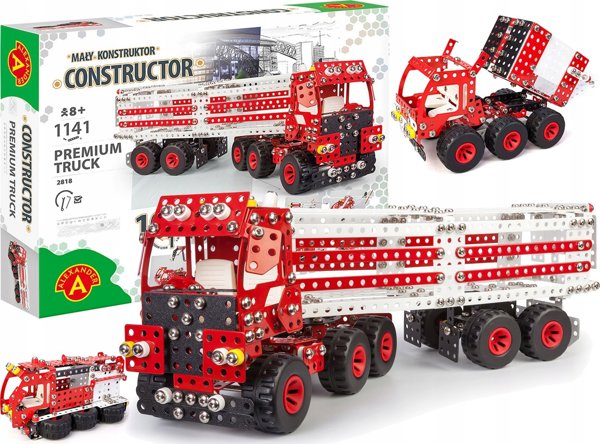 Alexander Σετ Κατασκευών 10 σε 1 Premium Truck 1141 Κομμάτια 2818