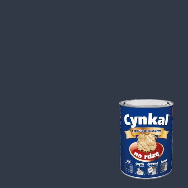 MALEXIM Farba Do Metalu Cynkal Szary Grafitowy 2,5L Malexim